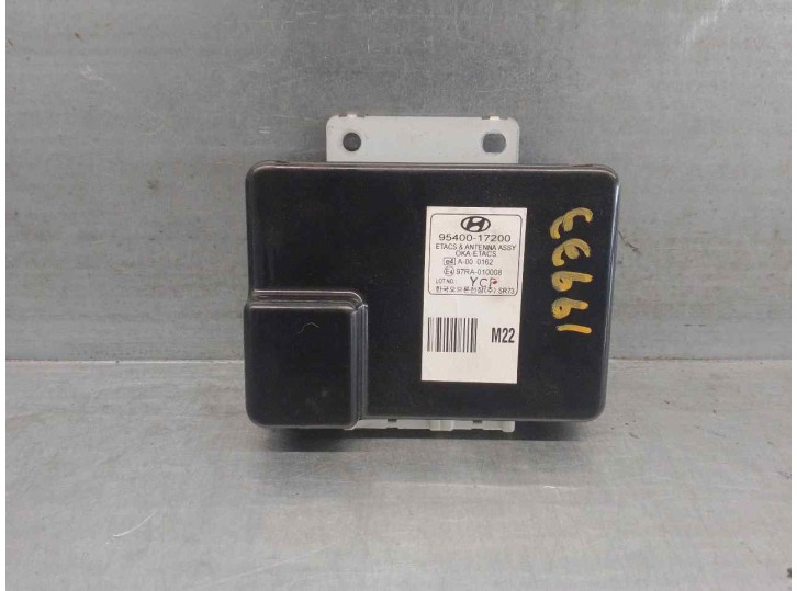 Replacement immobilizer control unit for Hyundai Matrix (FC) 1.6 CAT OEM IAM reference 9540017200 97RA010008 