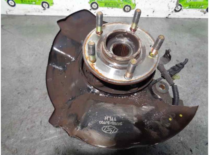 Recambio de mangueta delantera izquierda para hyundai santa fe (bm) 2.2 crdi style 4x4 referencia OEM IAM 517563J70017RH 