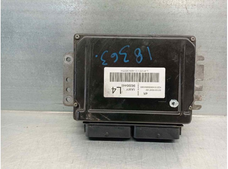 Recambio de centralita motor uce para daewoo lacetti 1.4 cat referencia OEM IAM 96395445 S010016047 