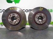 Replacement front brake disc for Hyundai Santa Fe (BM) 2.2 CRDi Style 4x4 OEM IAM reference 