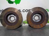 Replacement front brake disc for Hyundai Santa Fe (BM) 2.2 CRDi Style 4x4 OEM IAM reference 