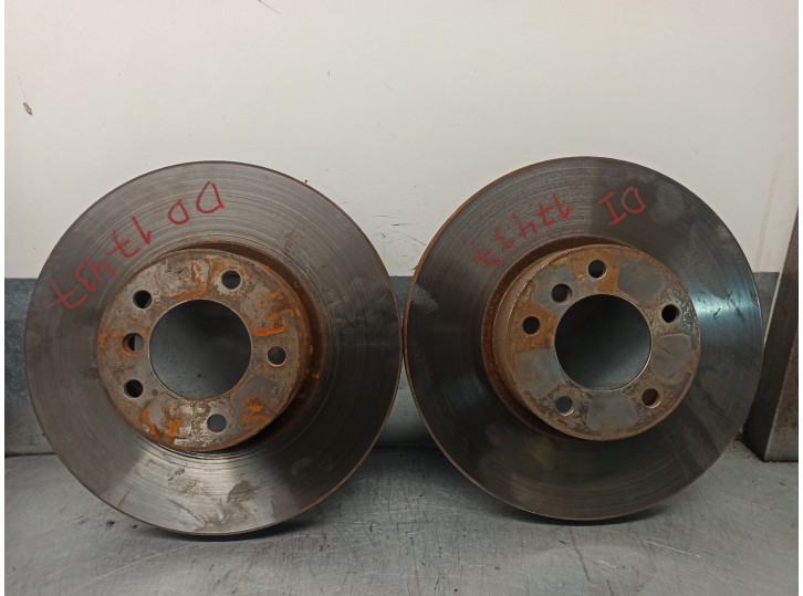 Recambio de disco freno delantero para bmw serie 5 berlina (e39) 3.0 24v turbodiesel cat referencia OEM IAM 34116767061 