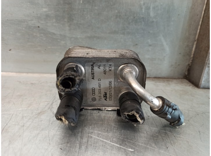 Recambio de enfriador aceite motor para audi q7 (4l) 3.0 v6 24v tdi referencia OEM IAM 7L6203491D 033211206 KTM