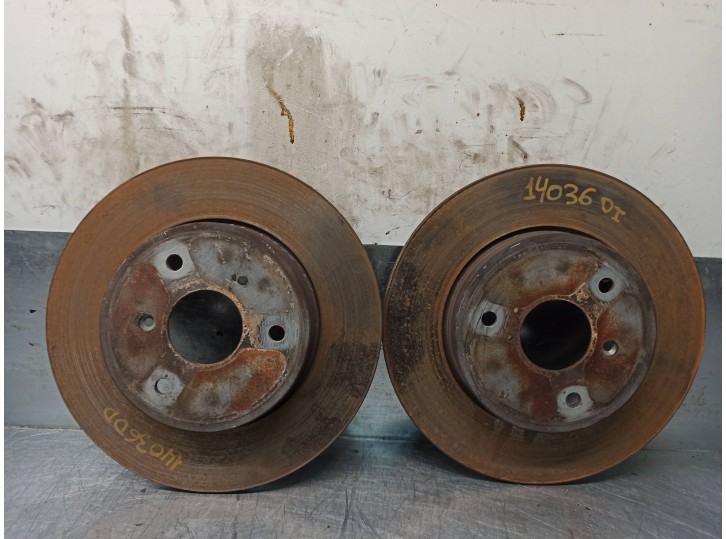 Recambio de disco freno delantero para smart coupe referencia OEM IAM A4514210112 