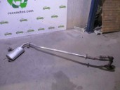 Recambio de tubo escape central para renault 21 berlina (b/l48) 1.8 referencia OEM IAM RN15113 CESTA 1