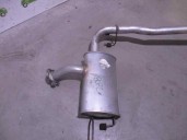 Recambio de tubo escape central para renault 21 berlina (b/l48) 1.8 referencia OEM IAM RN15113 CESTA 1