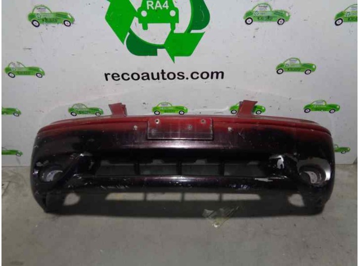 Recambio de paragolpes delantero para kia carens 1.8 cat referencia OEM IAM 0K2FA50030XX GRANATE Y NEGRO 