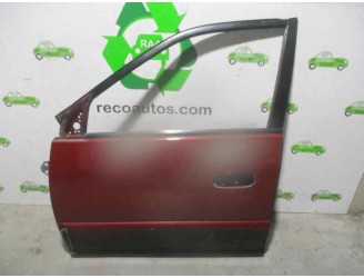 Recambio de puerta delantera izquierda para kia carens 1.8 cat referencia OEM IAM 0K2JA59020 GRANATE Y NEGRA 5 PUERTAS