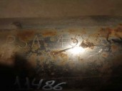 Recambio de tubo escape trasero para peugeot 208 allure referencia OEM IAM 4383 PSA