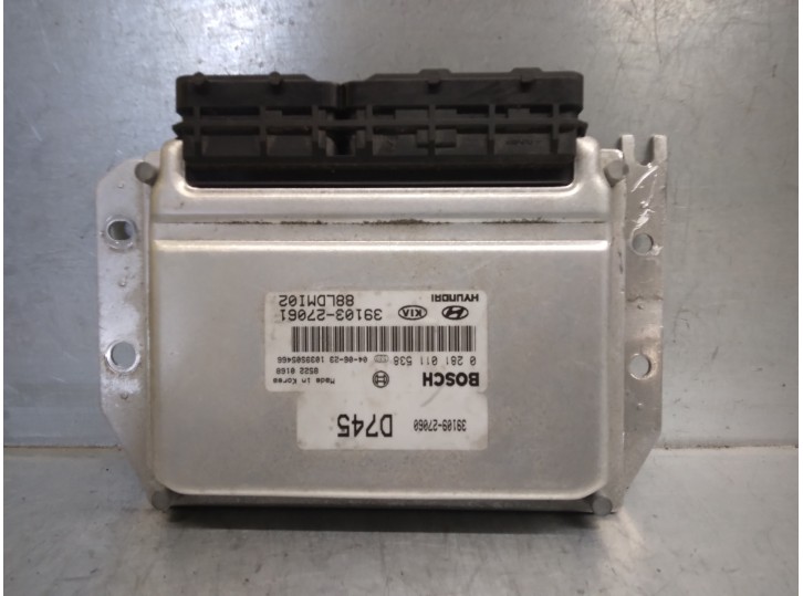 Recambio de centralita motor uce para kia cerato 2.0 turbodiesel cat referencia OEM IAM 3910327061 0281011538 BOSCH