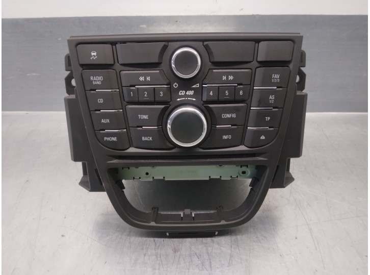 Recambio de sistema audio / radio cd para opel astra j lim. 1.7 16v cdti referencia OEM IAM 13334053 