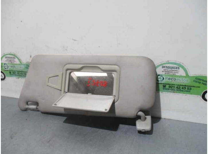 Recambio de parasol izquierdo para mercedes-benz clase a (w169) 2.0 cdi cat referencia OEM IAM A1698100110 