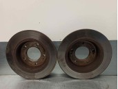 Replacement rear brake disc for Hyundai ix20 1.4 CRDi cat OEM IAM reference 584111P300 