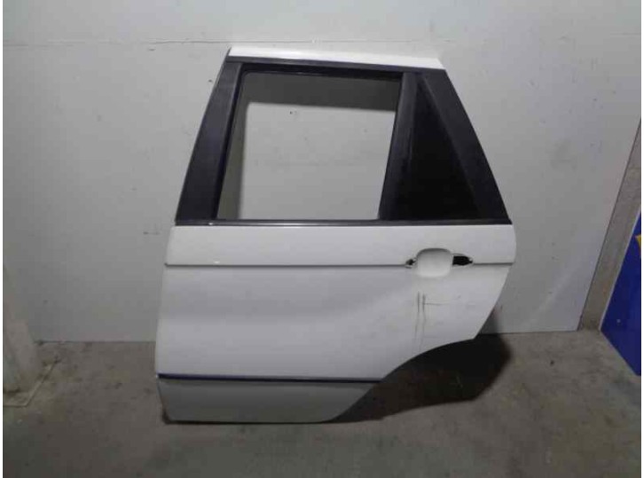Replacement rear left door for BMW X5 (E53) 3.0 24V CAT OEM IAM reference 41528256827 WHITE 5 DOORS
