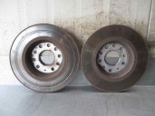 Recambio de disco freno trasero para volkswagen passat berlina (3c2) 2.0 tdi referencia OEM IAM 5Q0615601G 