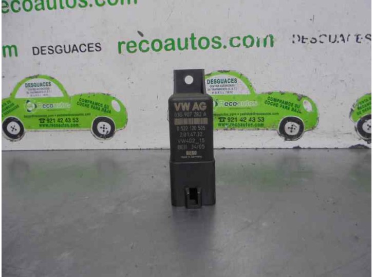 Recambio de caja precalentamiento para volkswagen passat berlina (3c2) 2.0 tdi referencia OEM IAM 03G907282A 0522120505 