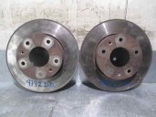 Recambio de disco freno delantero para renault megane i fase 2 berlina (ba0) 1.9 dci diesel cat referencia OEM IAM 402069518R 