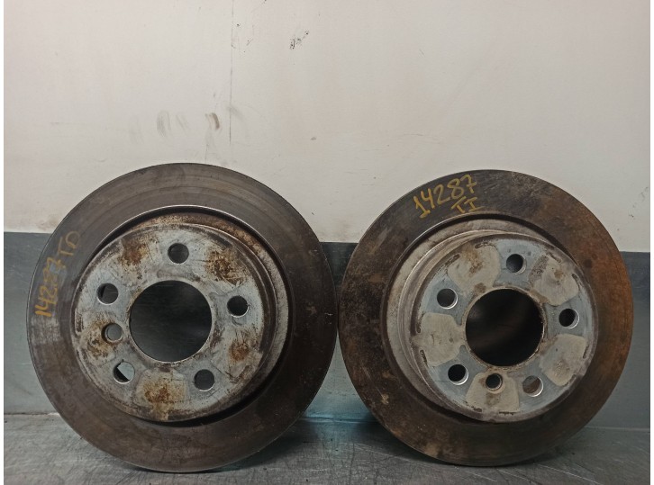 Replacement rear brake disc for Mini F60 Countryman 16V OEM IAM reference 34219811539 