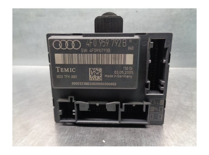 Recambio de centralita cierre para audi a6 avant (4f5) 2.7 tdi referencia OEM IAM 4F0959792B 4F0910793B 