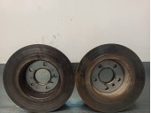 Replacement rear brake disc for Mini F60 Countryman 16V OEM IAM reference 34219811539 