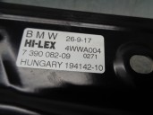 Recambio de elevalunas trasero derecho para mini f60 countryman 16v referencia OEM IAM 7390082 6 PINES 5 PUERTAS