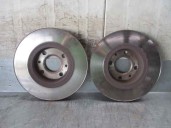 Recambio de disco freno delantero para renault kangoo 1.5 dci diesel referencia OEM IAM 7701210081  