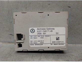 Recambio de centralita para mercedes-benz clase e (w211) e 200 cdi (211.007) referencia OEM IAM A2115407145 A2C53121375 