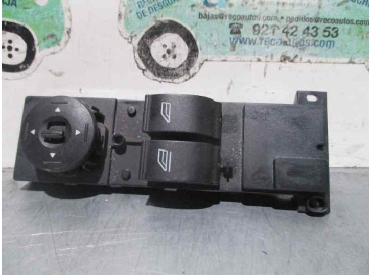 Replacement front left window regulator switch for Ford Focus Lim. (CB4) 1.6 16V CAT OEM IAM reference 7M5T14529BA 03168080 