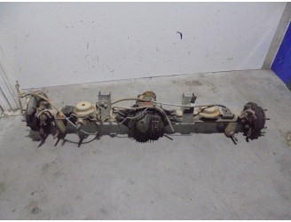 Replacement rear axle for Opel Frontera B Basis OEM IAM reference 400022 FOR DISC BRAKES 6 HOLES SOLID AXLE 2