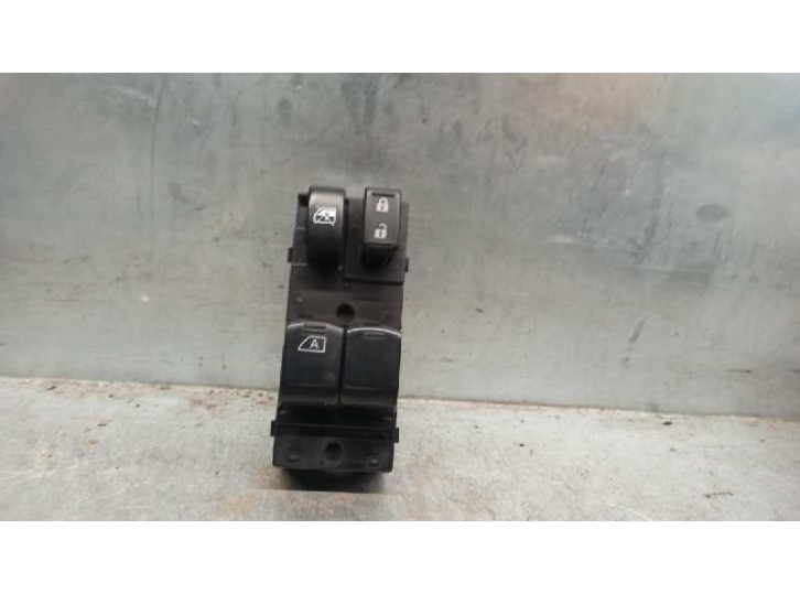 Replacement front left window switch for Nissan Micra (K13) 1.2 CAT OEM IAM reference 809611HD6A 