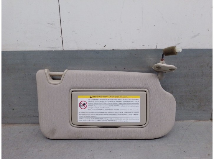 Recambio de parasol derecho para infiniti ex 30d referencia OEM IAM 964001BU4A 964001BU4A 