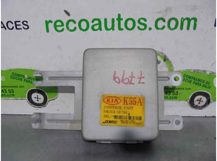 Replacement electronic module for Kia Carnival 2.9 turbodiesel cat OEM IAM reference OK55A18701 