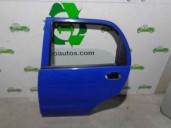 Recambio de puerta trasera izquierda para daewoo matiz 0.8 cat referencia OEM IAM 96562533 AZUL 5 PUERTAS