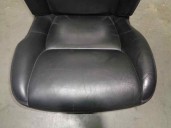 Replacement front left seat for Citroën C6 2.7 V6 HDI FAP cat (UHZ / DT17TED4) OEM IAM reference 3045921 BLACK LEATHER