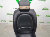 Replacement front left seat for Citroën C6 2.7 V6 HDI FAP cat (UHZ / DT17TED4) OEM IAM reference 3045921 BLACK LEATHER