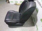 Replacement front left seat for Citroën C6 2.7 V6 HDI FAP cat (UHZ / DT17TED4) OEM IAM reference 3045921 BLACK LEATHER