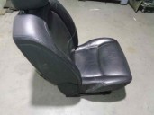 Replacement front left seat for Citroën C6 2.7 V6 HDi FAP CAT (UHZ / DT17TED4) OEM IAM reference 3045921 BLACK LEATHER