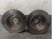 Recambio de disco freno trasero para mercedes-benz clase c (w202) berlina 2.0 16v cat referencia OEM IAM 