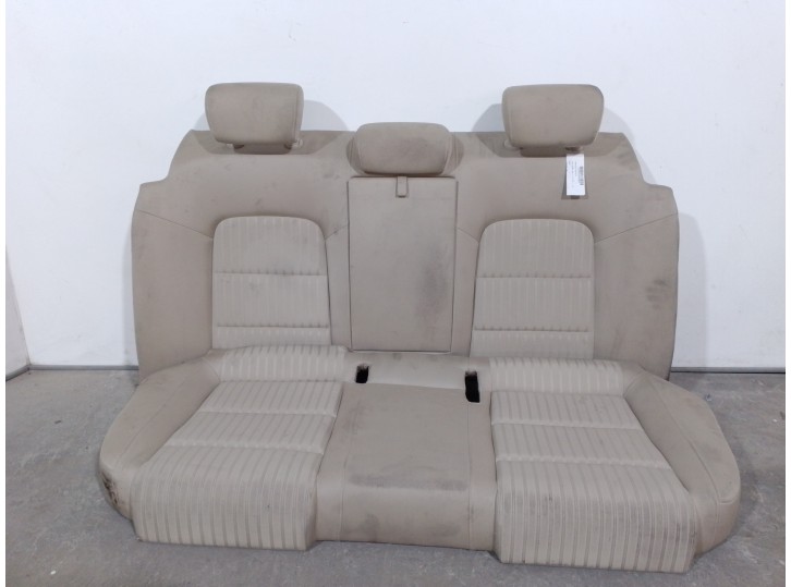Recambio de asientos traseros para audi a4 ber. (b8) 2.0 16v tfsi referencia OEM IAM TELA BEIGE 4 PUERTAS