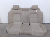 Recambio de asientos traseros para audi a4 ber. (b8) 2.0 16v tfsi referencia OEM IAM TELA BEIGE 4 PUERTAS