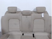 Recambio de asientos traseros para audi a4 ber. (b8) 2.0 16v tfsi referencia OEM IAM TELA BEIGE 4 PUERTAS