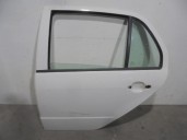 Recambio de puerta trasera izquierda para skoda fabia (6y2/6y3) 1.4 referencia OEM IAM 6Y6833055 BLANCA 5 PUERTAS