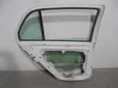 Recambio de puerta trasera izquierda para skoda fabia (6y2/6y3) 1.4 referencia OEM IAM 6Y6833055 BLANCA 5 PUERTAS