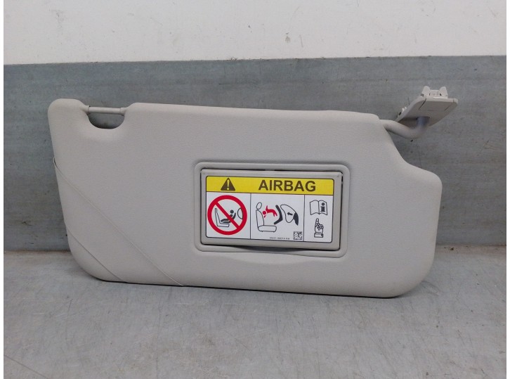 Recambio de parasol derecho para ford fiesta (ccn) 1.0 ecoboost cat referencia OEM IAM 2019032 