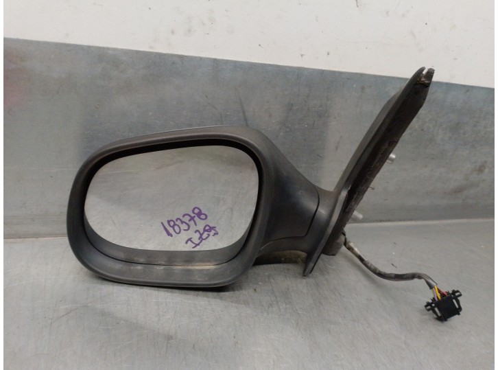 Replacement left wing mirror for Seat Altea (5P1) 2.0 TDi OEM IAM reference 5P1857507K 7 PINS BLACK 5 DOORS