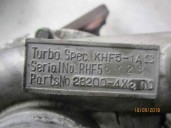 Recambio de turbocompresor para kia carnival 2.9 turbodiesel cat referencia OEM IAM 282004X300 RHF56Y28 IHI