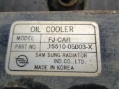 Recambio de radiador aceite para ssangyong musso 2.9 d referencia OEM IAM 1551005003X 