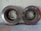 Replacement rear brake disc for Hyundai Terracan (HP) 2.9 CRDi CAT OEM IAM reference 52710H1000 
