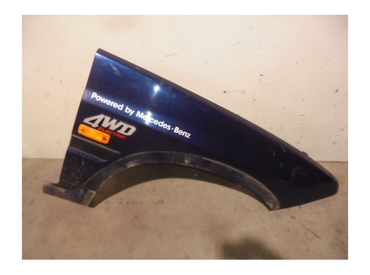 Recambio de aleta delantera derecha para ssangyong musso 2.9 d referencia OEM IAM 5182105220 AZUL 