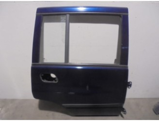 Recambio de puerta trasera derecha para ssangyong musso 2.9 d referencia OEM IAM 6300205111 AZUL 5 PUERTAS